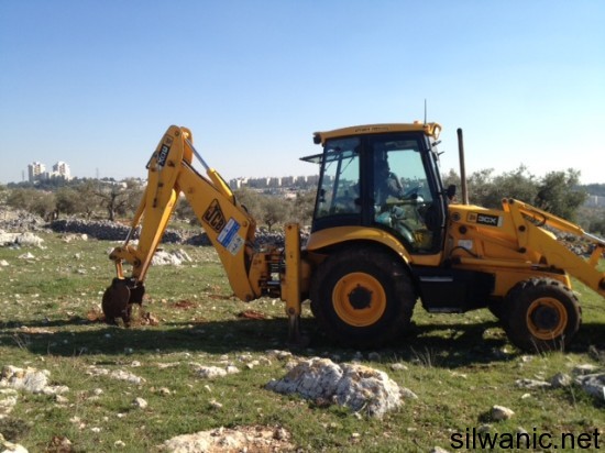 تجريف الاراضي شعفا