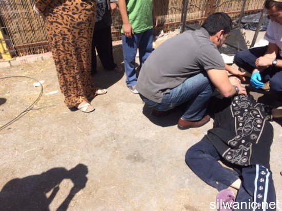 اعتداء على سيدة