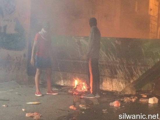 مواجهات ملثمون